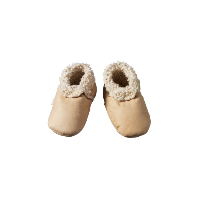 sheepskin booties for babies