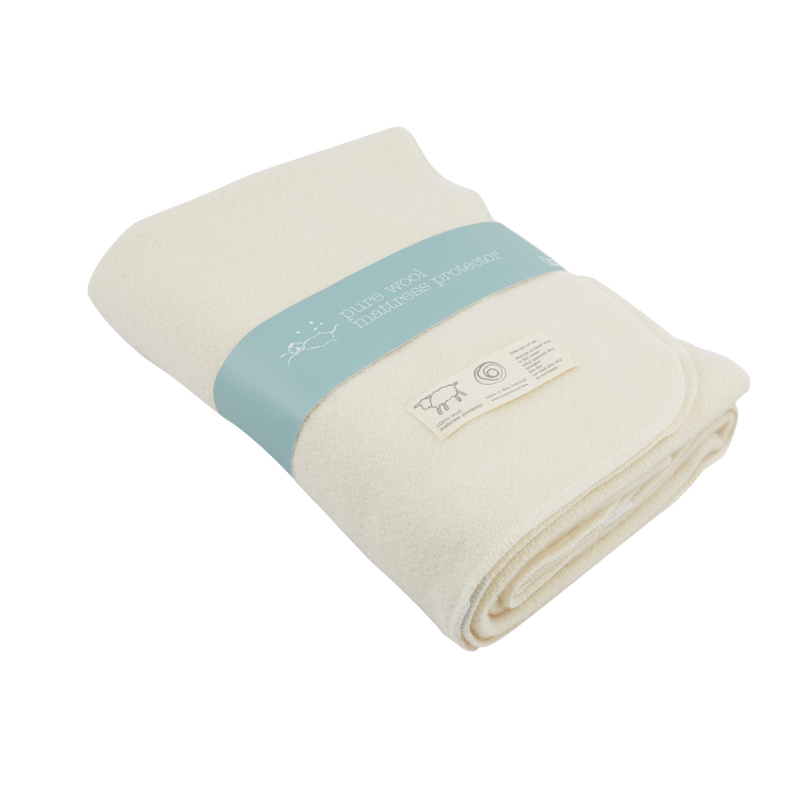 Wool cot mattress protector store
