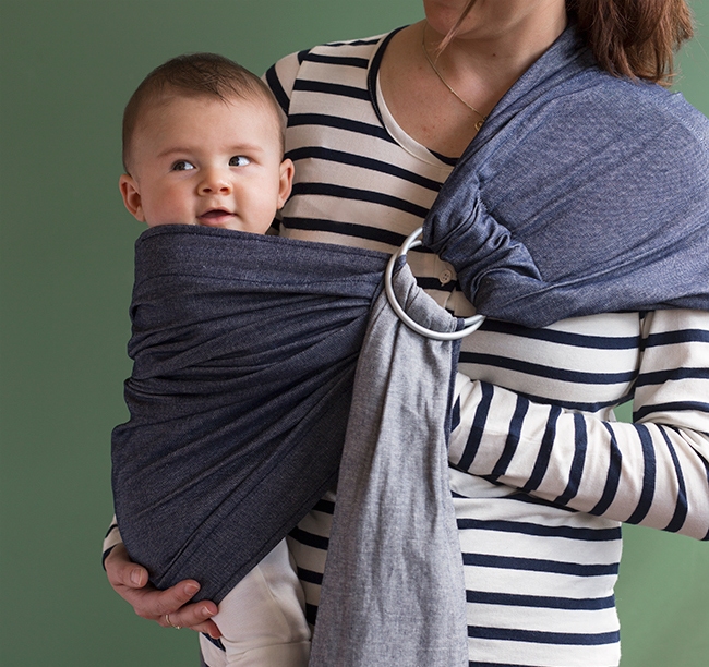 babywearing: nature baby ring sling